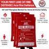 Fire Emergency Fire Blanket - 3-Pack - Fire Suppression Blanket