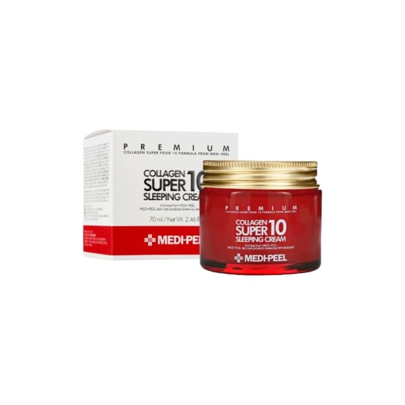 MEDIPEEL COLLAGEN SUPER 10 SLEEPING CREAM 70 ML
