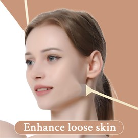 ZKGYUS Face Tape Lifting Face, Pack of 20 Face Lifting Tape, Invisible Face Lifting Facial Patches, Anti-Wrinkle Tape, Facial Lifting Tape, V-line, with 4 Ropes for Lifting