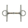 Equine Smile ES0103 Snaffle Bit Simple Broken with Copper Rollers