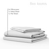 Five Looms 4 Piece Everyday Percale Sheets Set, 100% Cotton