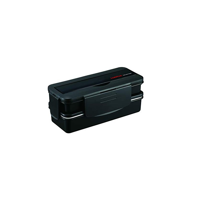 Asbel TLB-TS870 Lunch Box, Dishwasher Safe, Chopsticks, 2 Tiers, N