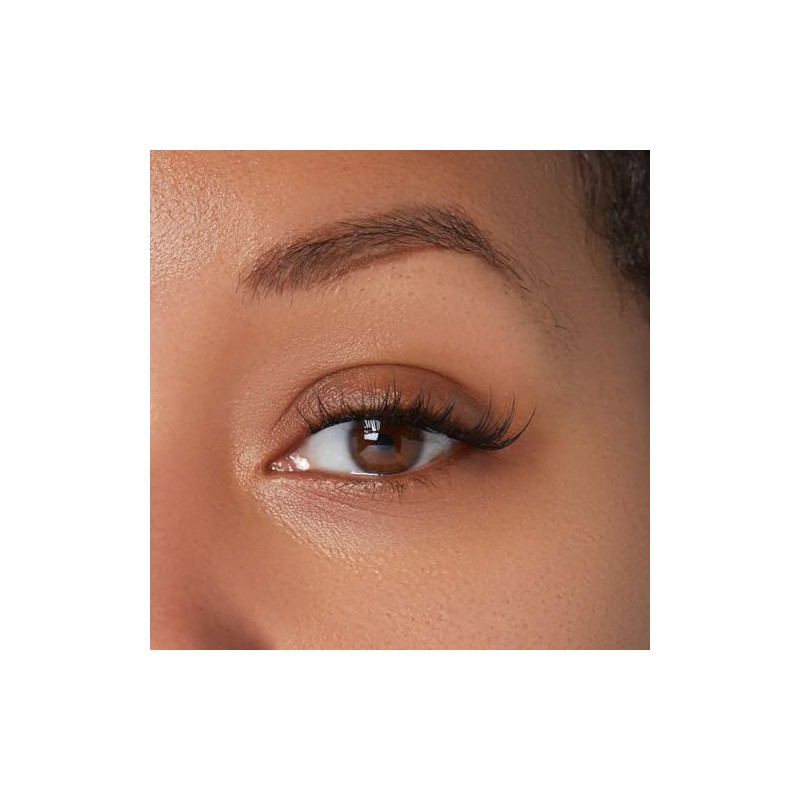KISS Falscara Wisps Multipack, Style 01, Reusable Featherlight Eyelash Lengthening
