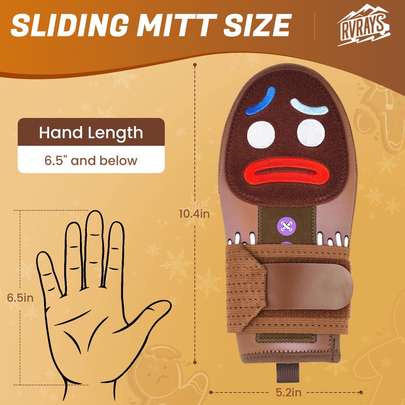 RVRAYS Baseball Sliding Mitt - Sliding Mitt for Youth -