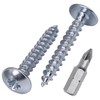 (Pack of 250) Galvanised Steel 3.0 x 20 mm Wood