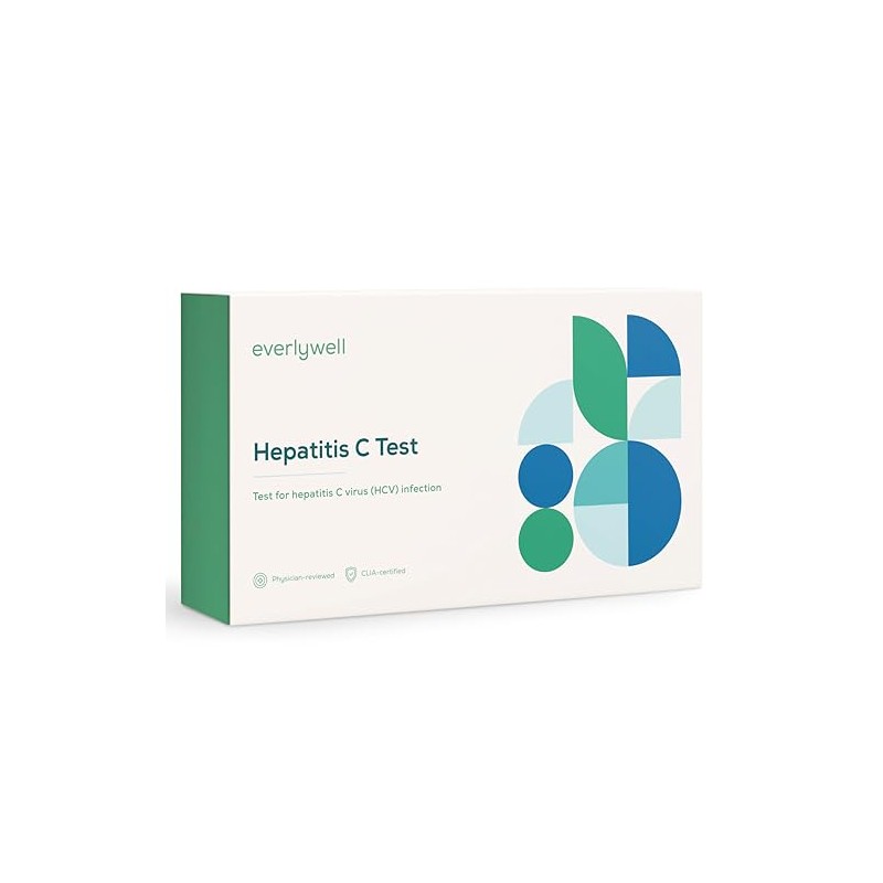 Everlywell Hepatitis C Test - at-Home Collection Kit - Discreet,