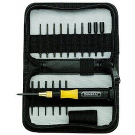 General 63518 18 Piece Precision UltraTech Screwdriver Set