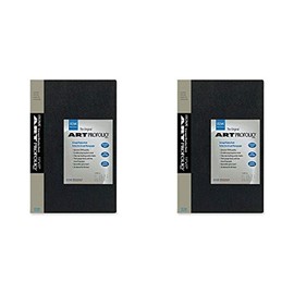 Itoya Art Portfolio 8-10 Inches Storage Display Book, 24 Sleeves for 48 Views