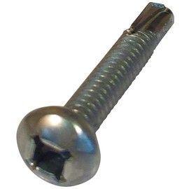 Self-Drilling Screw Premium Screw Pot [For Iron Plate] Stainless Steel SUS410 PSN416 (Nominal Diameter d) 0.16 inches (4 mm) x (Length L) 0.63 inches (16 mm) (Quantity: 67 pieces) 45857292