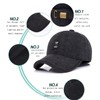 Men's Winter Warm Wool Woolen Tweed Peaked Baseball Cap Hat