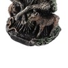Resin Statues Cernunnos Sitting Statue Sculpture Celtic God Figure Underworld
