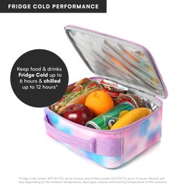 Titan Fridge Cold Lunch Box With 2 350g Ice Walls®, Cotton Candy