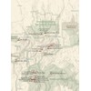 Best Maps Ever Colorado Centennial Peaks Checklist Map 18x24 Tan
