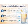 Ispaghula Husk Orange Drink Sachets Contains Natural Fibre Pack of