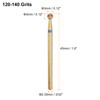 sourcing map 5pcs 120-140 Grits Diamond Grinding Bit 3mm Inverted
