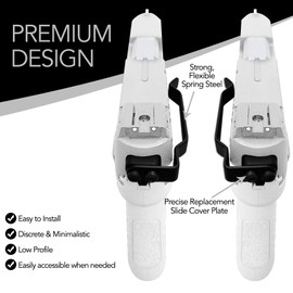 ClipDraw Gun Clip, Low Profile Slim Concealed Carry Easy Install American Made