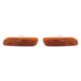 For Lexus GS300 1998-05/LS400 1998-00/IS300 2001-04/Prius 2001-03/ECHO 2000-05/SC XA 2004-2006 Side Marker Light Assembly Pair Driver and Passenger Side (DOT Certified) LX2550103, LX2551103