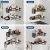 YEAPUPE PRO Set Mensole da Bagno 5 Pezzi – Ripiani