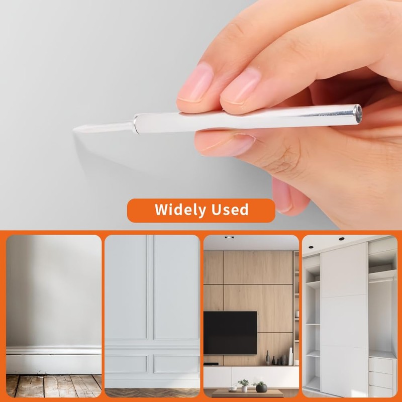 200 Piece Double Headed Seamless Nails Skirting Board Nail SetNon-Marking