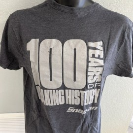 SNAP ON TOOLS 100 YEARS OF MAKING HISTORY ANNIVERSARY T-SHIRT SIZE XL