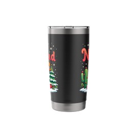 Feliz Navidad 2024 Christmas Spanish Mexican Feliz Navidad Stainless Steel Insulated Tumbler