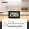 Thlevel 3 Pack Digital Thermometer Temperature Humidity Meter Mini Thermohygrometer