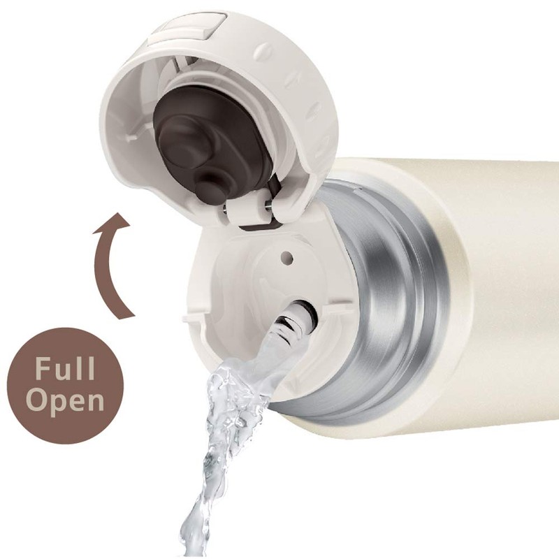 Thermos FFM-351 PRW Stainless Steel Water Bottle, Slim, 11.8 Fl