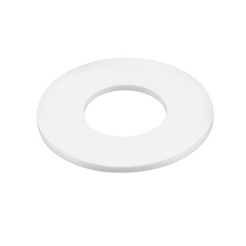 GLOKUUCA PTFE Flat Washers - 5 Packs Flat Washers Assortment Kits Fits for Screw and Bolts - 32mm x 68mm x 3mm White