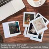 SULEPE Polaroid Magnetic Picture Frame 3.5x4.25 Inch, Fridge Magnet Frame