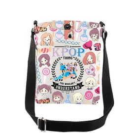 CMNIM Twic- Kpop Merch Gifts Twic- It's a Kpop Thing Crossbody Bag Twic- Member Shoulder for Kpop Fans Korean Drama Gifts (Twic- CB)