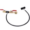 CO2 Cylinder Refill Adapter with 24in Hose for Soda Filling