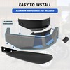 LDETXY Wind Deflectors for Can Am Ryker, Black Plastic Handguards