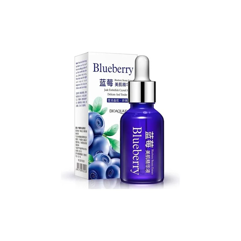 Serum Blueberry Hidratante Aclarante Antiedad Bioaqua 2 Pzs