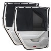 DIZA100 Car Window Shades, 2 PCS Magnetic Double Layer Car