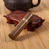 Wooden Needles Holder,Wood Toothpick Holder with Lid Portable Toothpick Box
