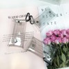 Samcos Coin Purse, Transparent Set of 2, Mini Pouch, Wallet,