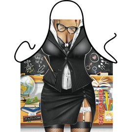 Itati Funny Gift for Birthday Christmas Dad Husband Men Friend Joke Item - Fun Apron, Teacher