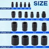 SPEEDWOX External Torque Socket Set 19Pcs EP Socket Set 1/2"