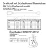Drahtseile24 Steel Cable with Hook and Eye - Stop Rope