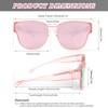 Hifot 2 Pack Polarized Fit Over Glasses Sunglasses Womens Men,