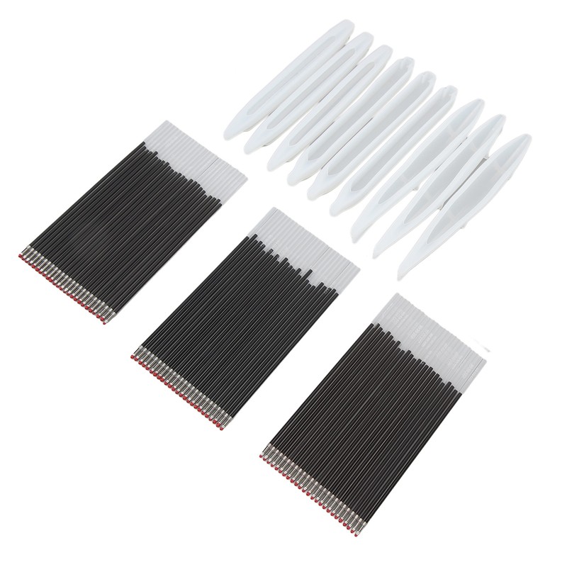 9Pcs Pen Resin Molds Silicone Smoothing Durable Easy Removal Ballpoint