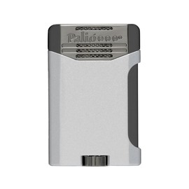 Palió Pro Line, Antares Doublejet Torch Lighter. Side Squeeze Ignition, Metalic Body, Color Tinted Fuel Window (Silver)