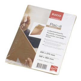 Elco 200 x 275 mm Bubble Envelope - Brown (Pack of 4)
