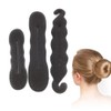 3 Stück Magischer Haarknoten, Dutt Maker, Duttkissen, Hair Bun Maker,