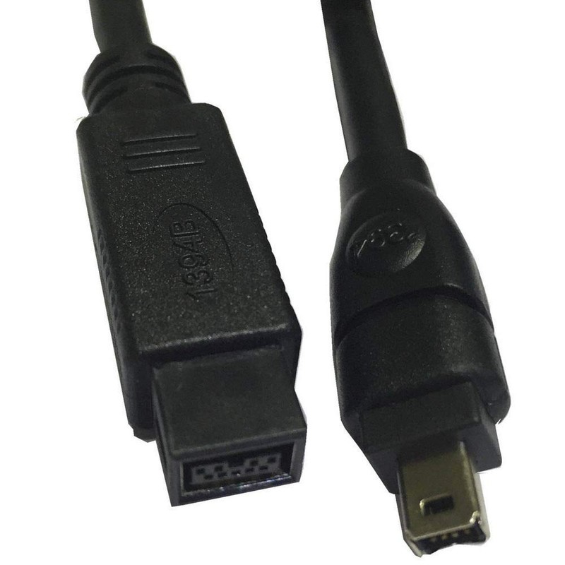 Rosebe Firewire Cable, Firewire 800/400 Cable 9 Pin Male to