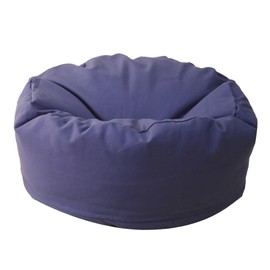 fabrizm 1065-bl-bl Column Bead Cushion, Special Cover, Diameter 23.6 x Height 11.8 inches (60 x 30 cm), Ox, Navy Blue