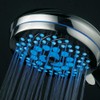 HotelSpa Neon Ultra-Luxury 7-setting LED Hand Shower with Chrome Face