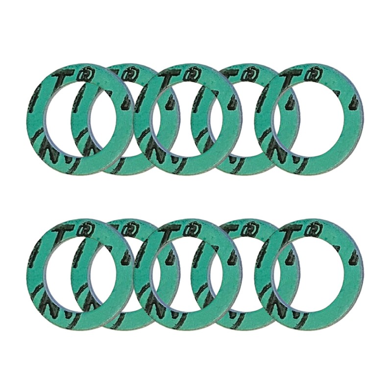 High Temperature Green Fibre Washer 3/4" - Pack of 10