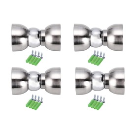 4 Pcs Stainless Steel Magnetic Door Stoppers for Home Office