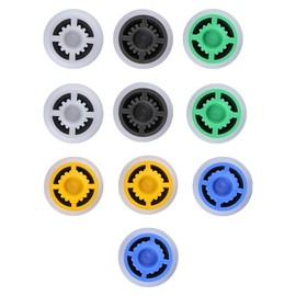 10pcs Shower Flow Restrictors, Plastic GPM 1.5/1.8/2.0/2.5/3.0 Water Saver Shower Adapters Shower Head Flow Limiter Shower Head Water Pressure Reducer for Bathroom Toilet Handheld Shower